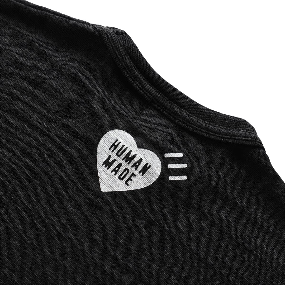 Human Made Heart Logo Graphic #12 T-Shirt BlackHuman Made Heart Logo  Graphic #12 T-Shirt Black - OFour