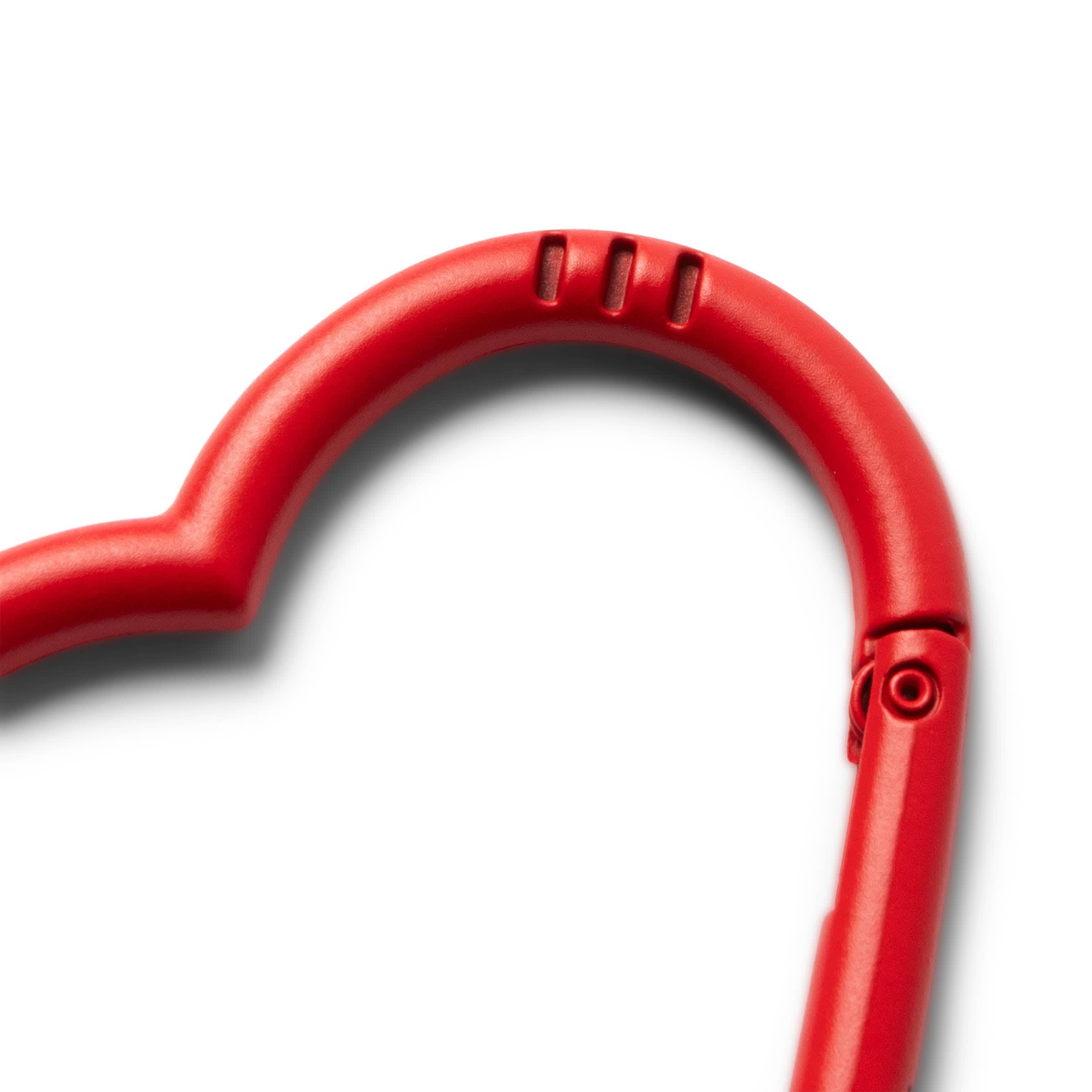 HEART CARABINER RED | Bodega