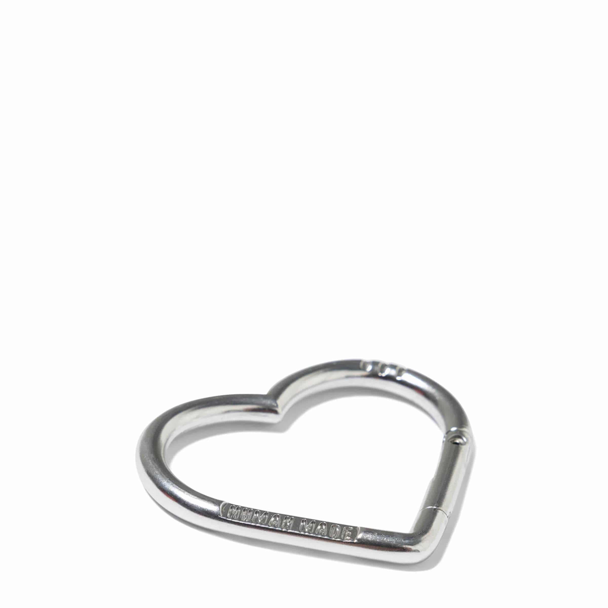 HEART CARABINER SILVER | Bodega