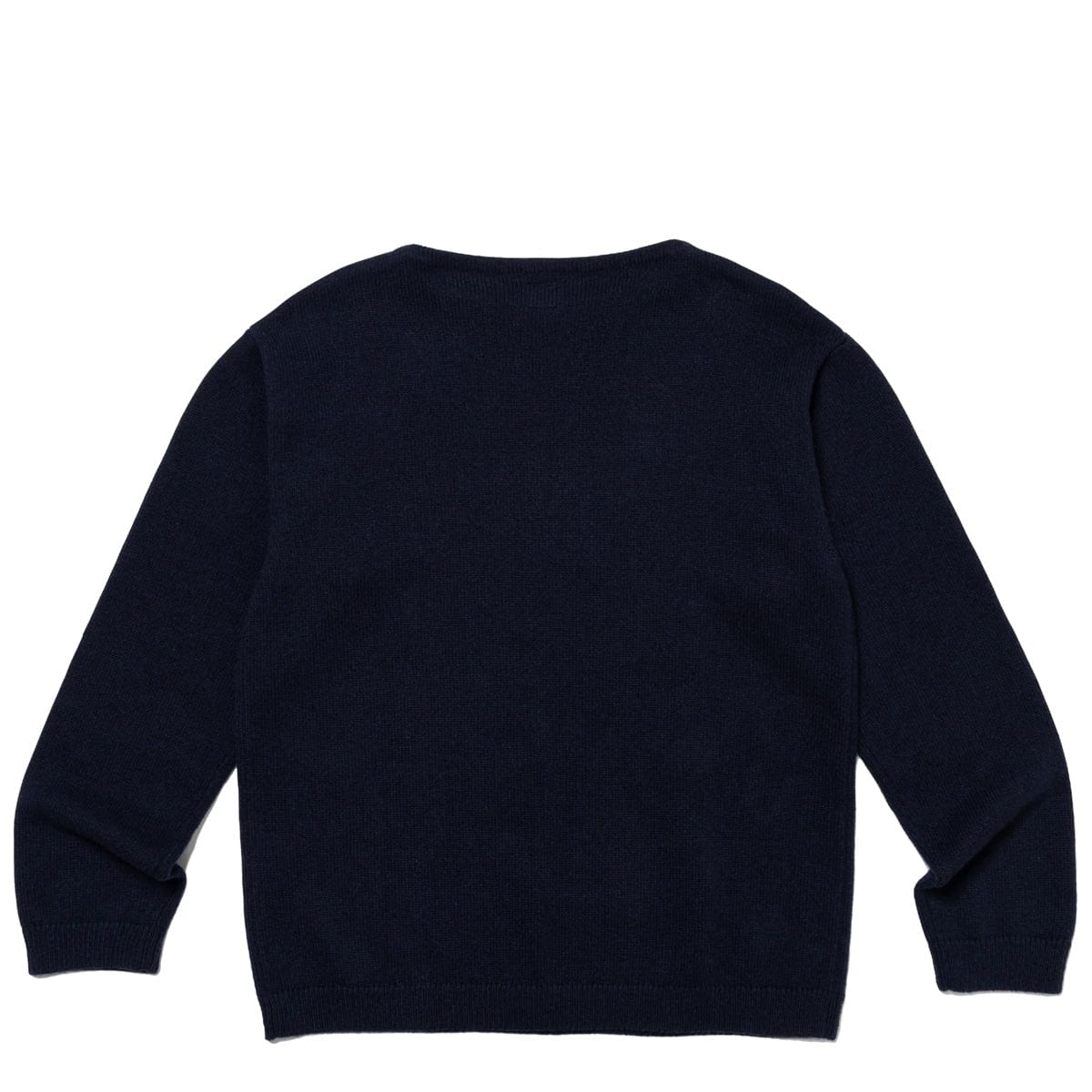 HEART KNIT SWEATER NAVY | Bodega