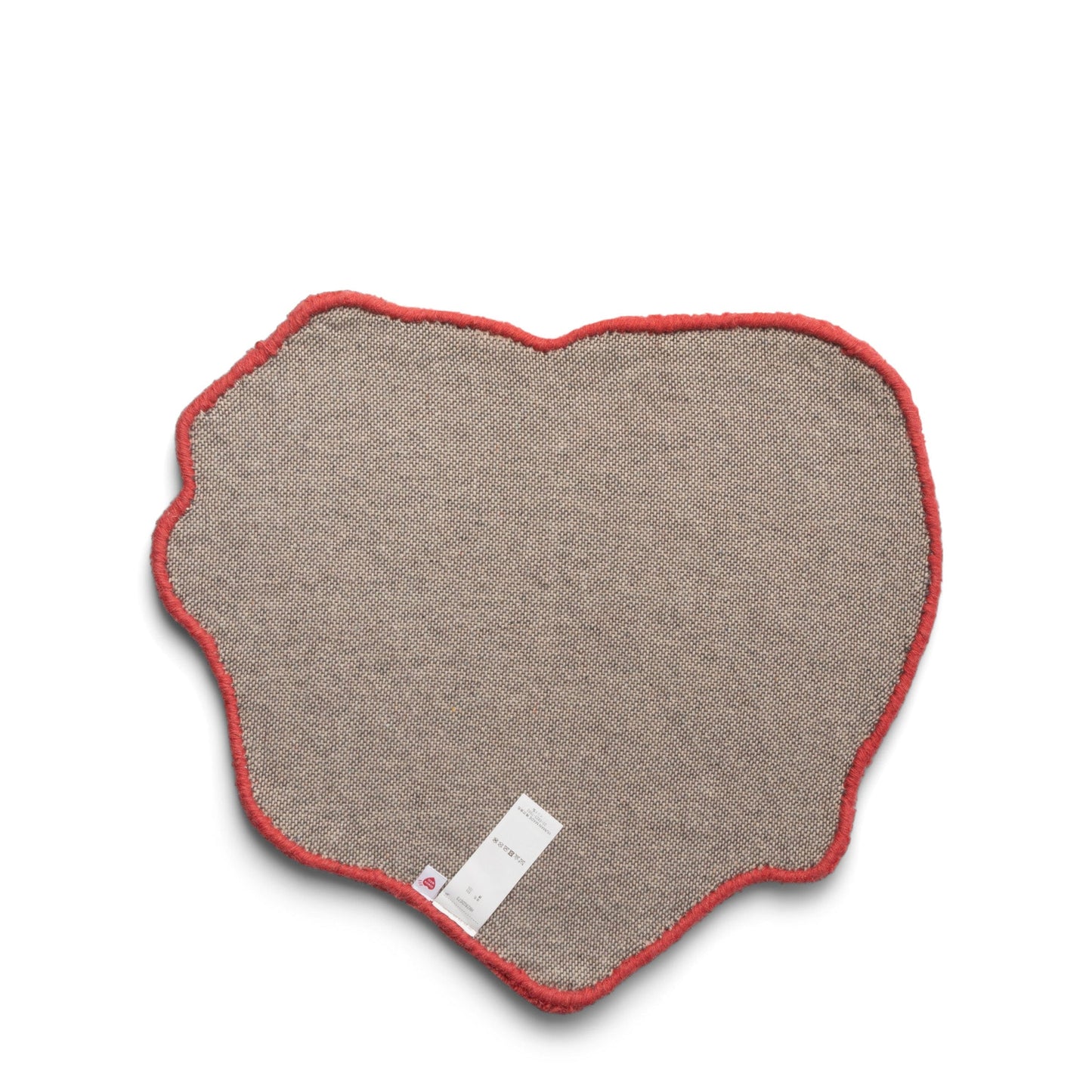 HUMAN MADE HEART RUG SMALL RED