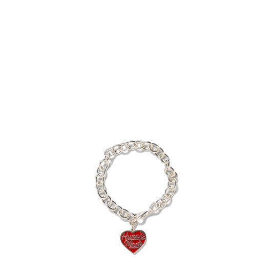 Human Made Jewelry RED / O/S HEART SILVER BRACELET