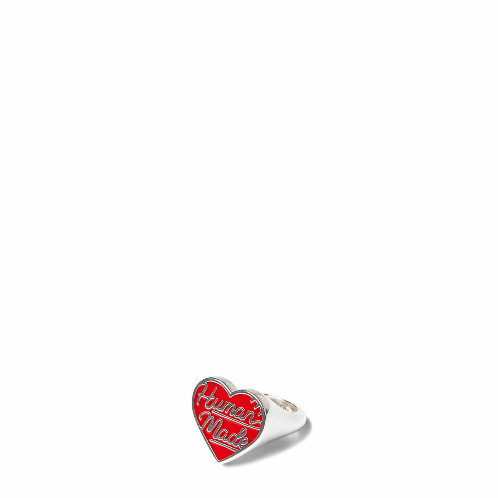 Human Made Jewelry HEART SILVER RING