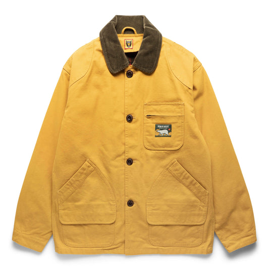 HUMAN MADE HUNTING JACKET YELLOW