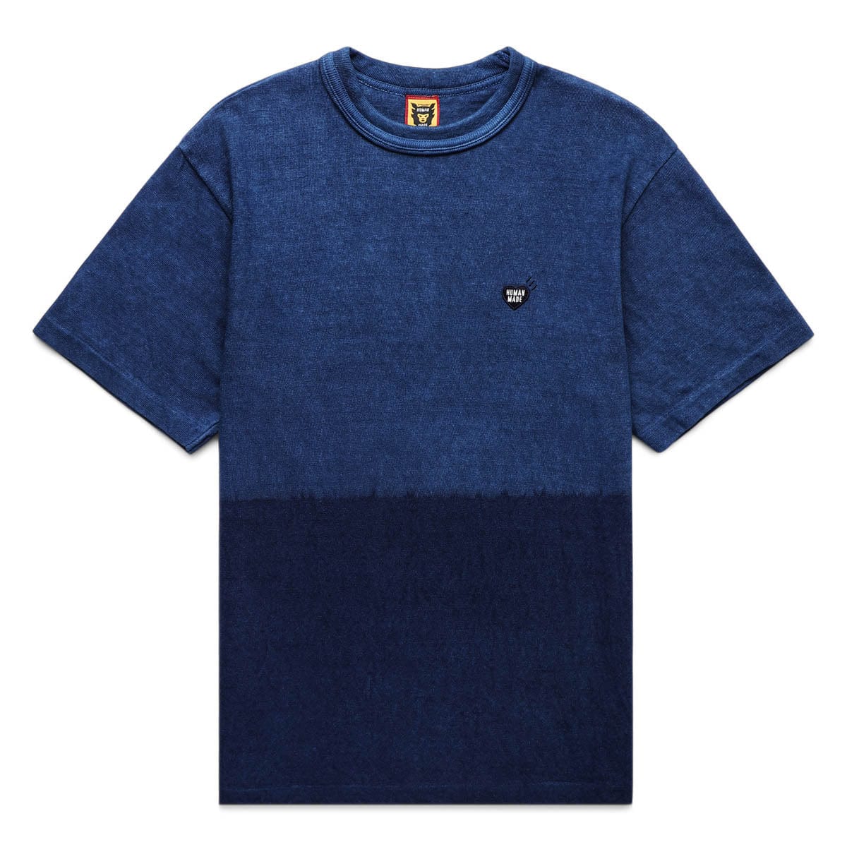 Human Made T-Shirts INDIGO DYED T-SHIRT #1