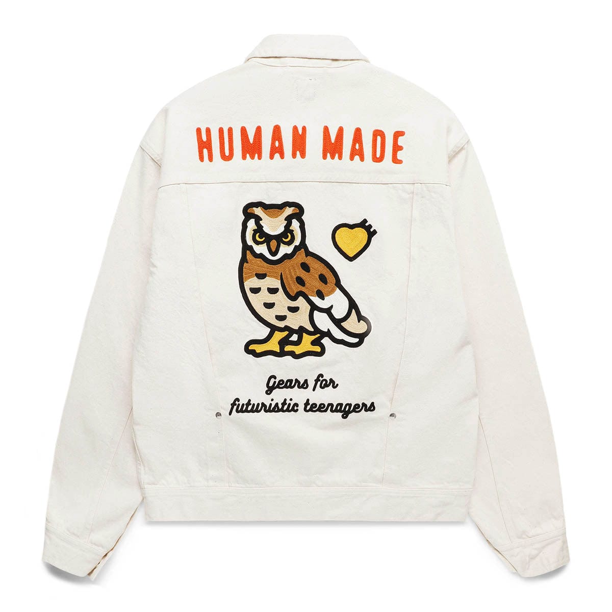 Human Made Outerwear NATURAL DENIM WORK JACKET