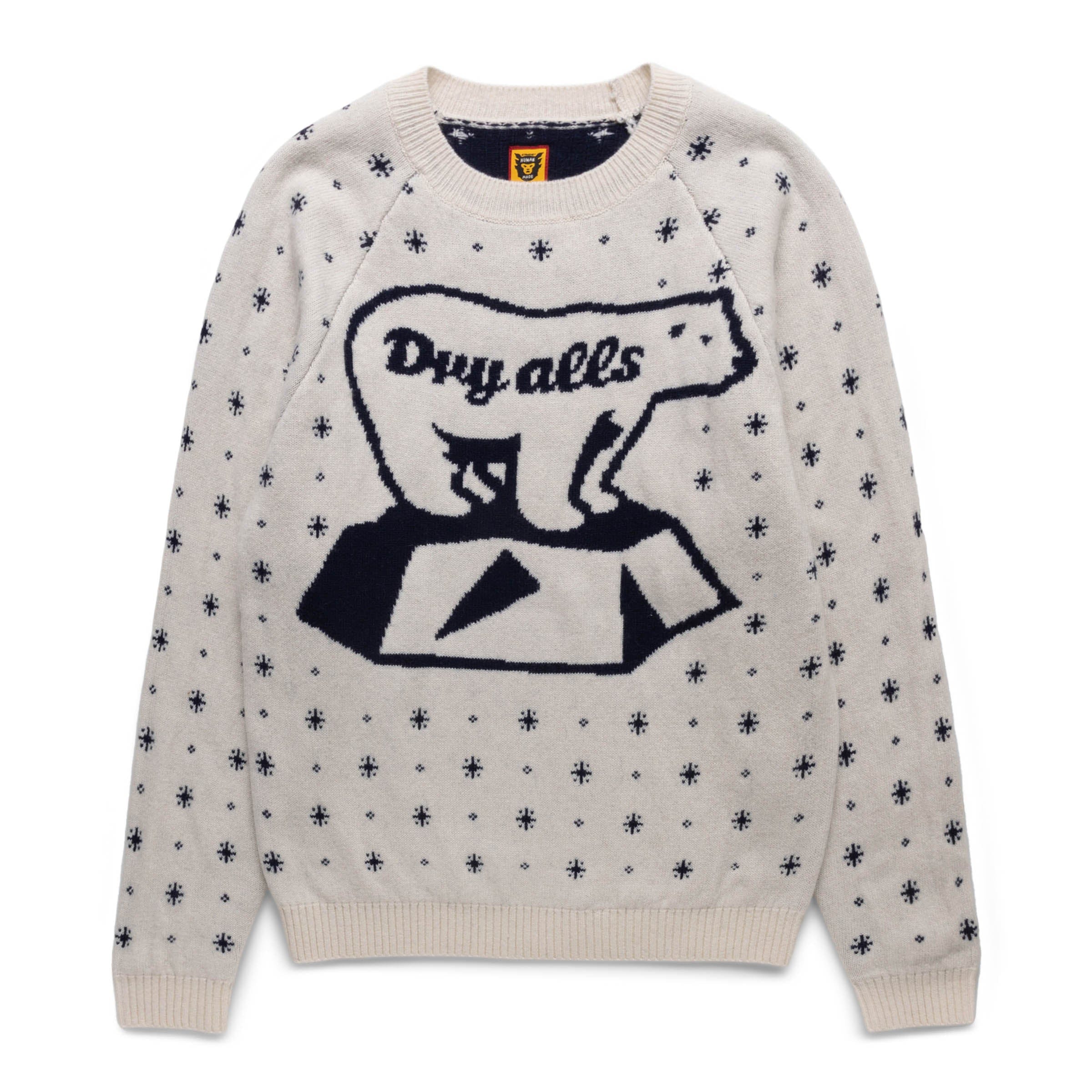 T-shirt con nodi | SlocogShops | POLAR BEAR JACQUARD KNIT SWEATER