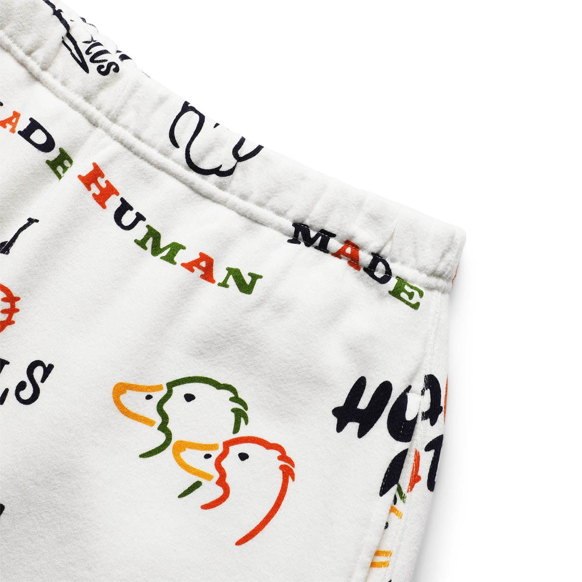 PRINTED SWEAT SHORTS WHITE | GmarShops | Camiseta Jeans Masculina Ha