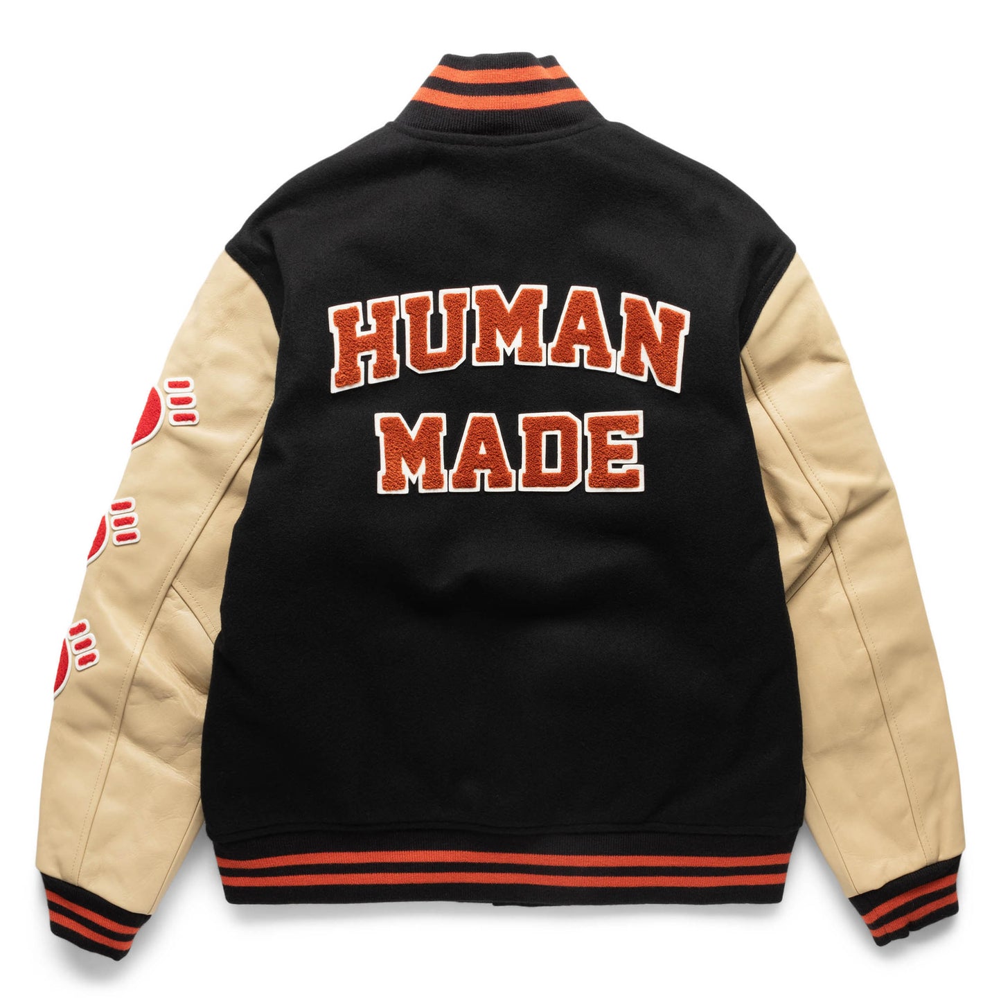 HUMAN MADE VARSITY JACKET BLACK