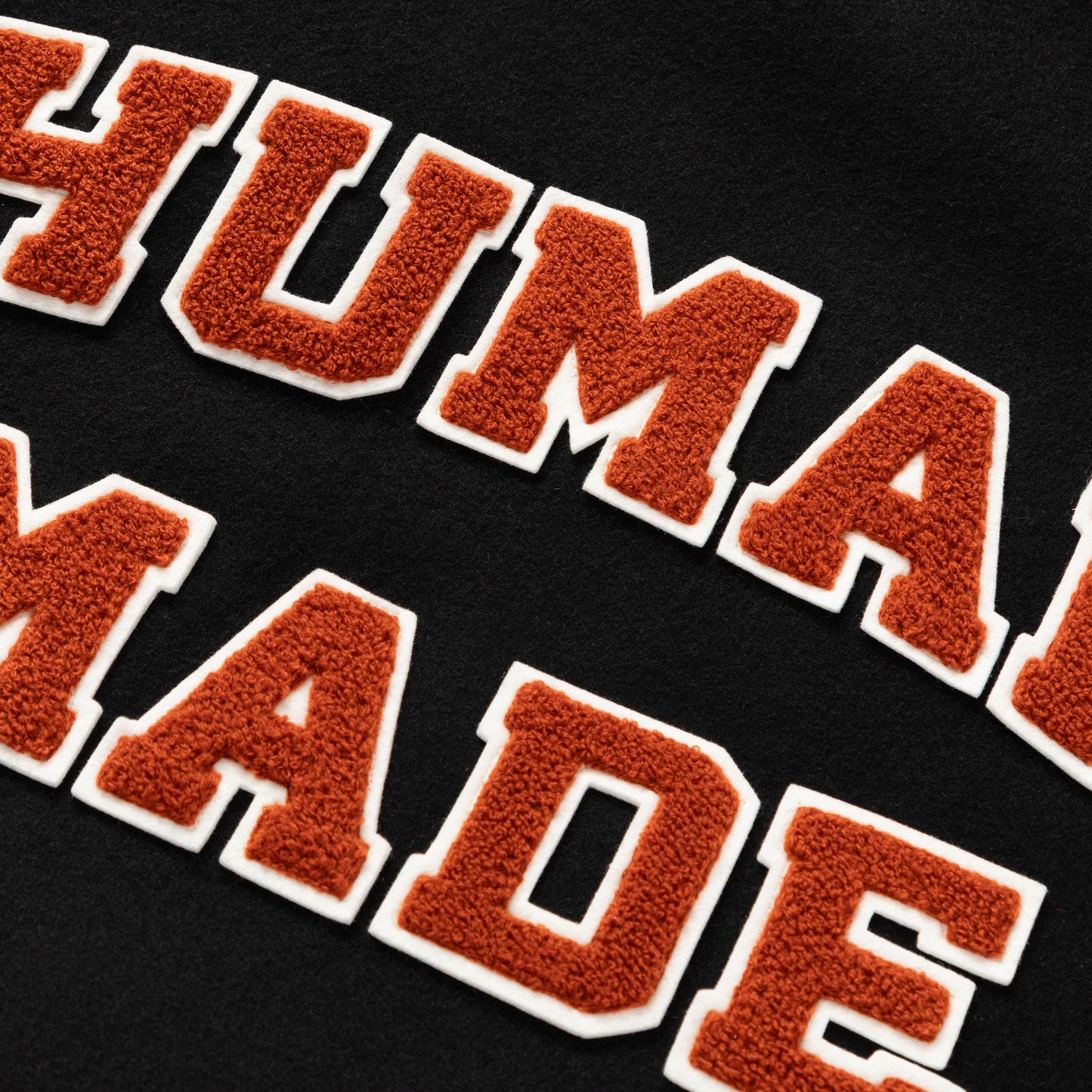 HUMAN MADE VARSITY JACKET BLACK