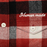 Human Made Shirts WOOL BEAVERBLOCK CHECK SHIRT