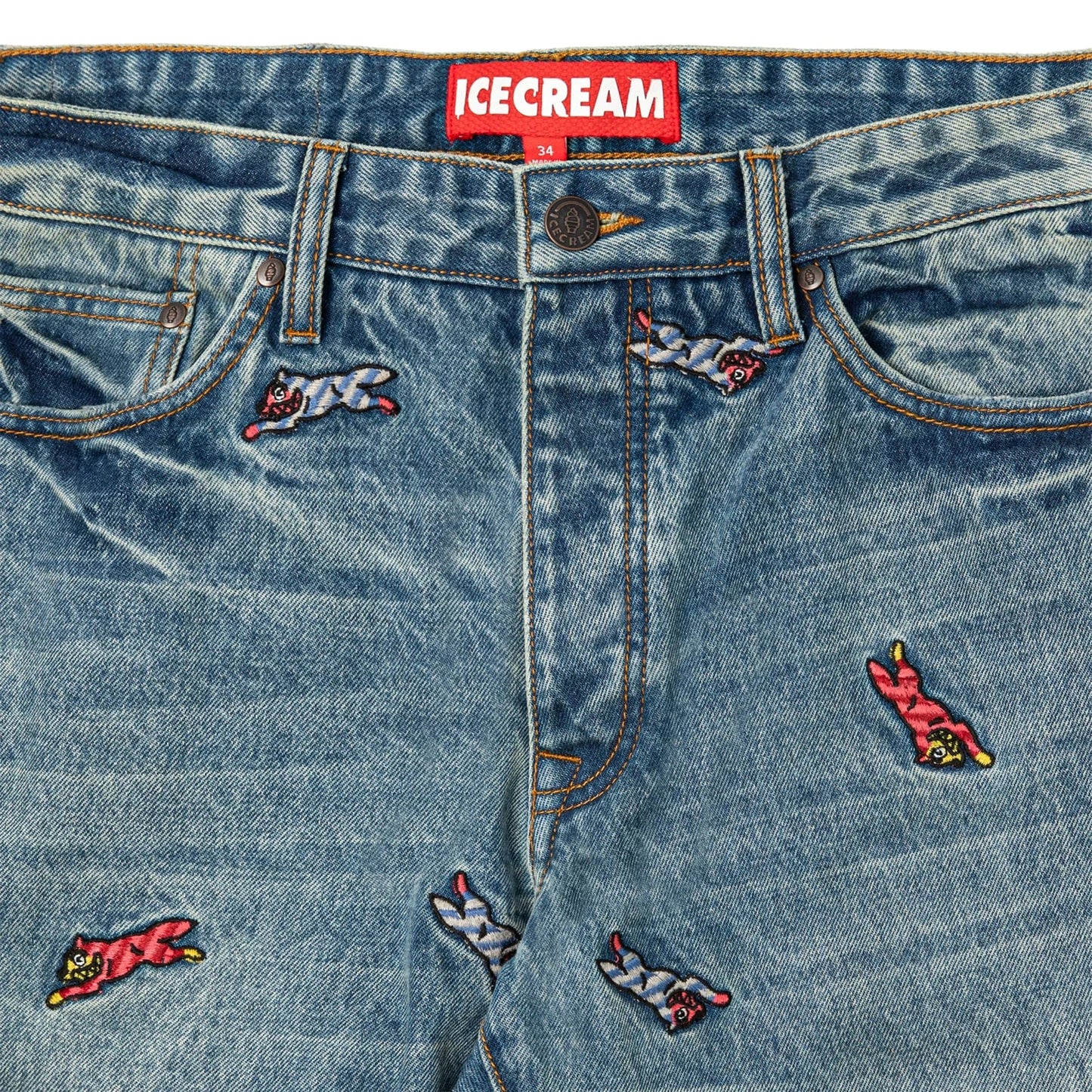 ICECREAM Pants ALL CAPS JEANS