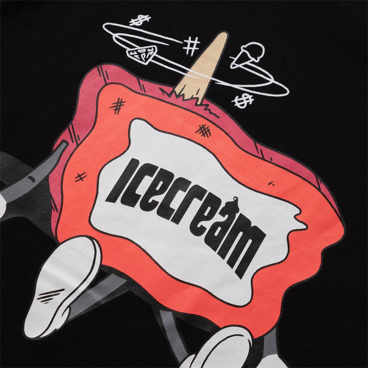 ICECREAM T-Shirts KNOCK OUT T-SHIRT