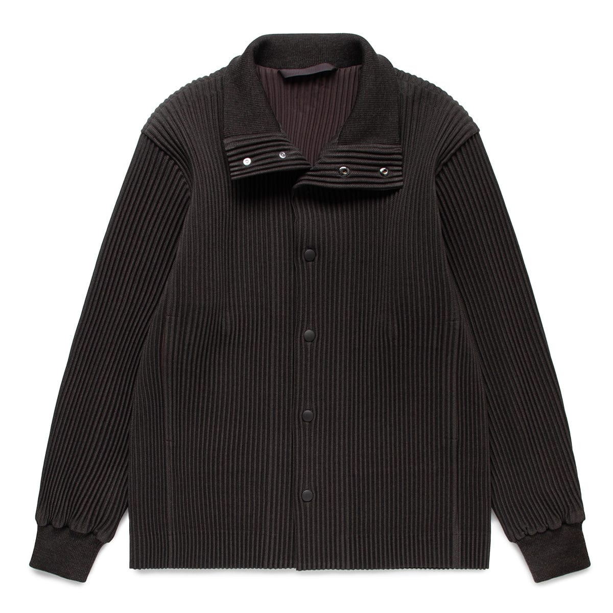 KERSEY PLEATS JACKET 44-BROWN | Bodega