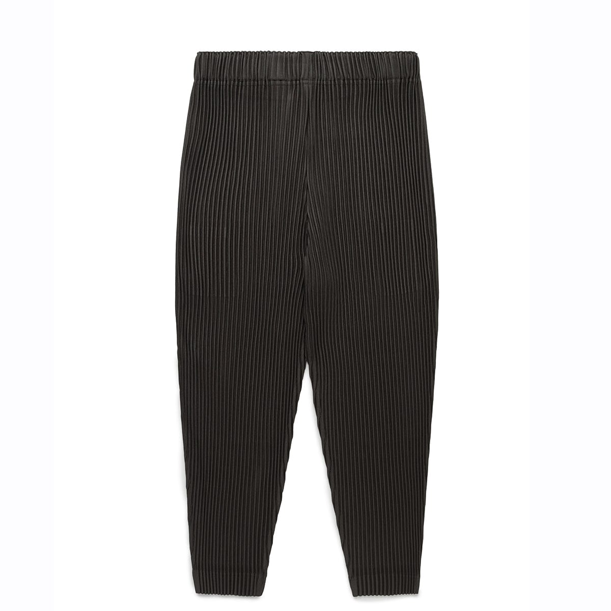 Cropped hot sale plisse trousers