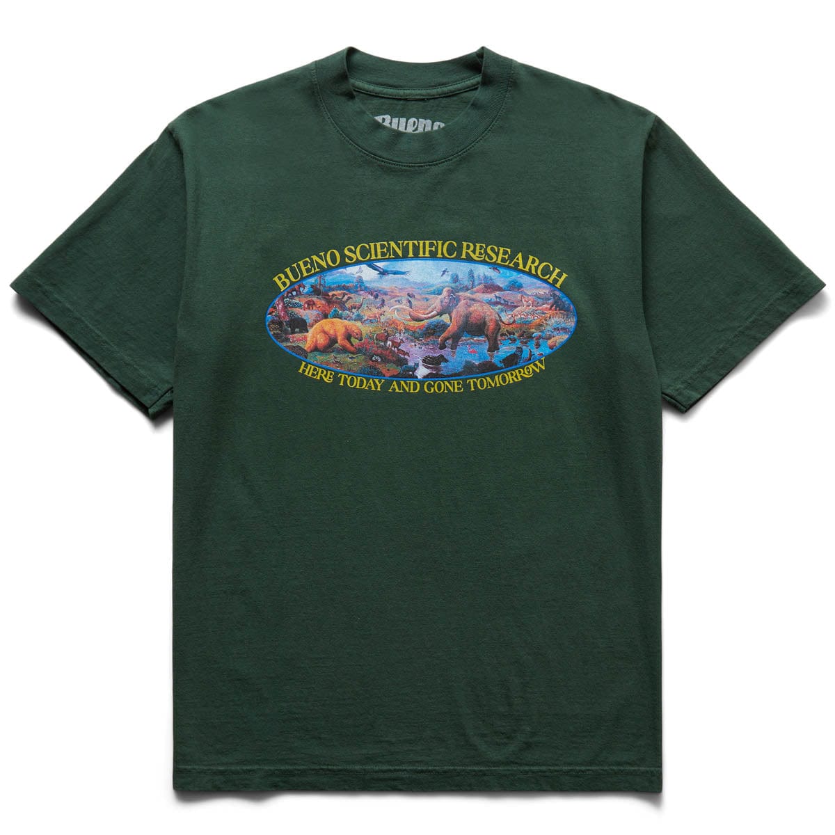 RESEARCH T-SHIRT GREEN | Bodega