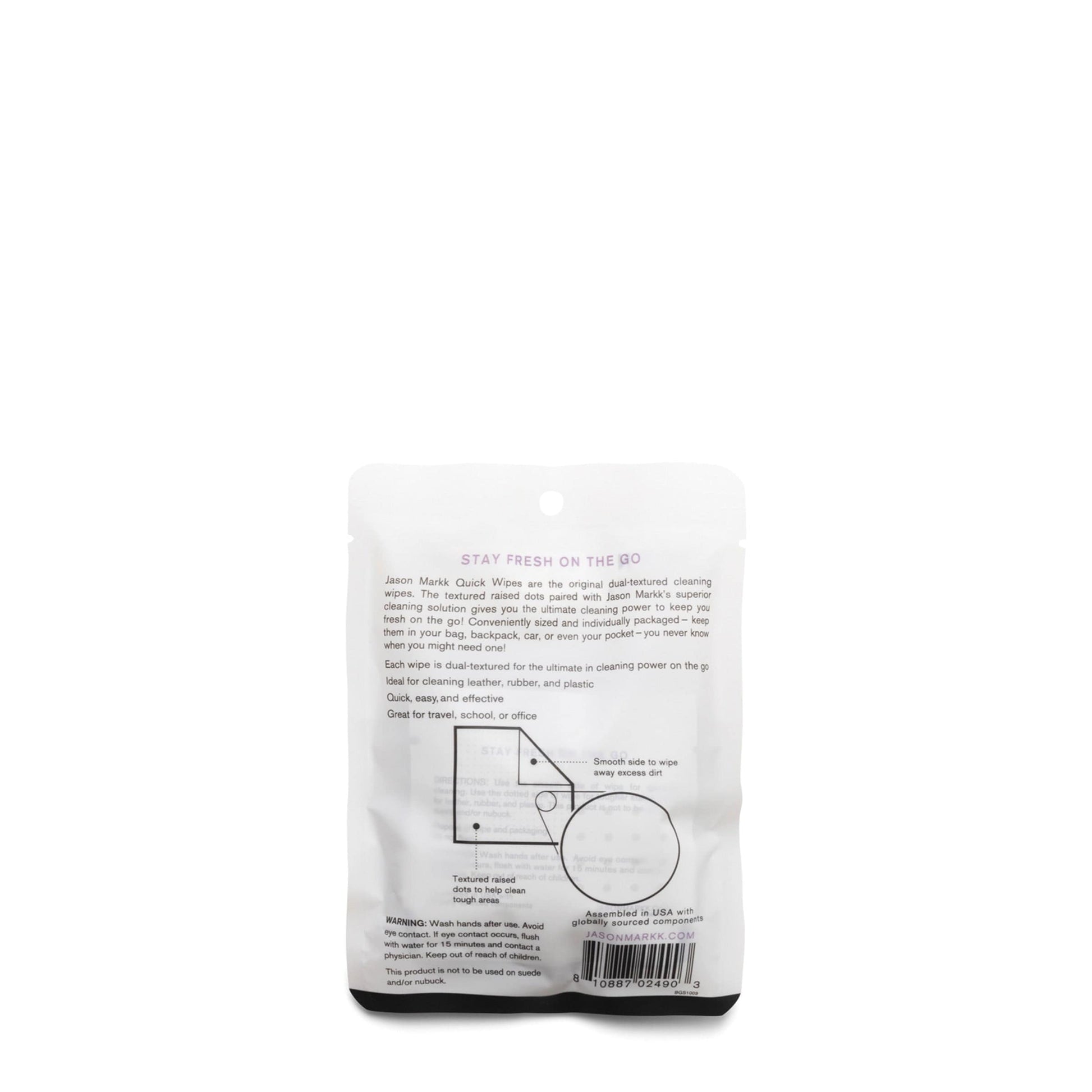Jason Markk Cleaners N/A / O/S QUICK WIPES (3 PACK)