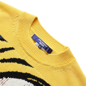 Tiger Intarsia Jumper - Luxury Knitwear and Sweatshirts - Ready to Wear, Men 1A9SZP