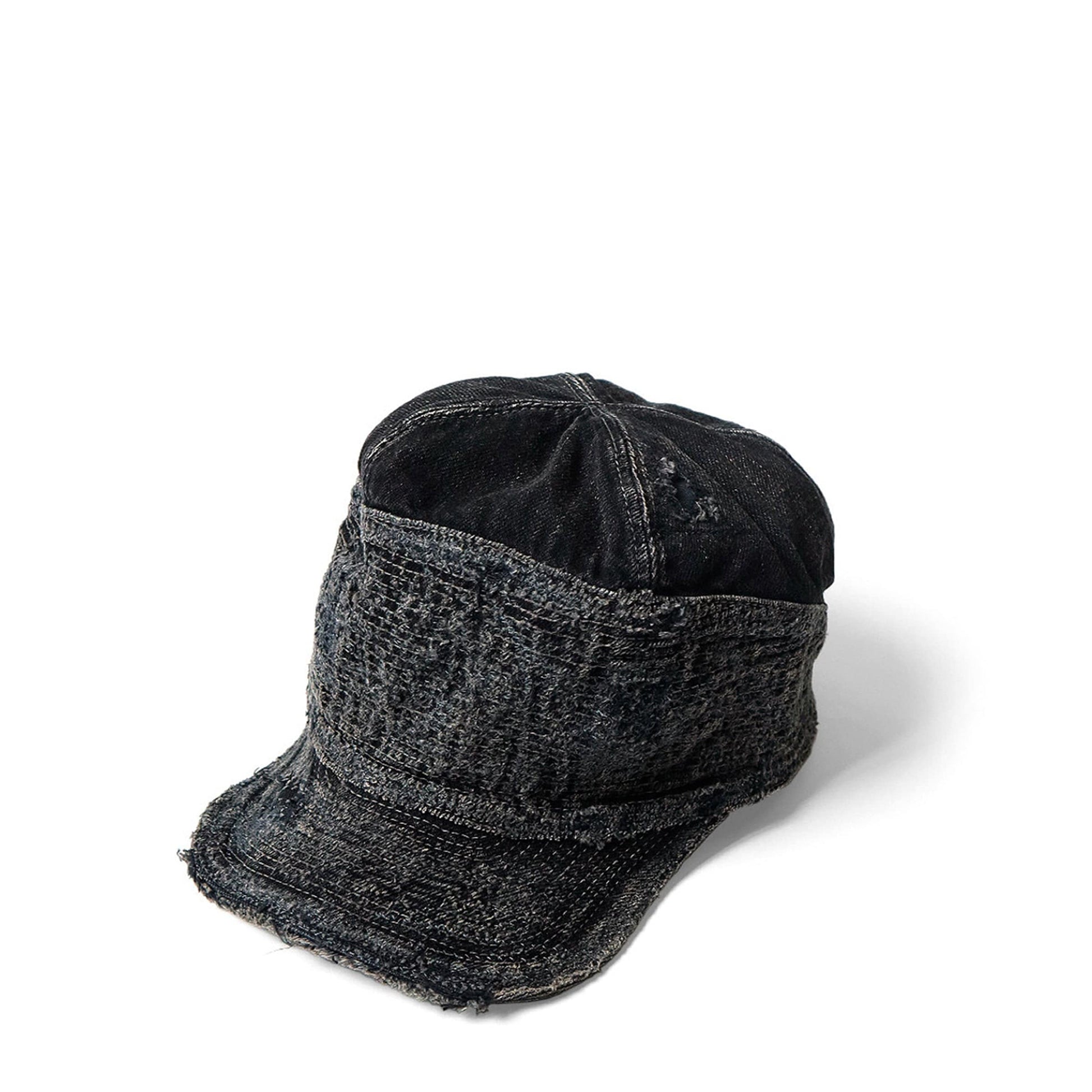 Kapital Headwear BLACK/BLACK / O/S 11.5OZ DENIM THE OLD MAN AND THE SEA CAP