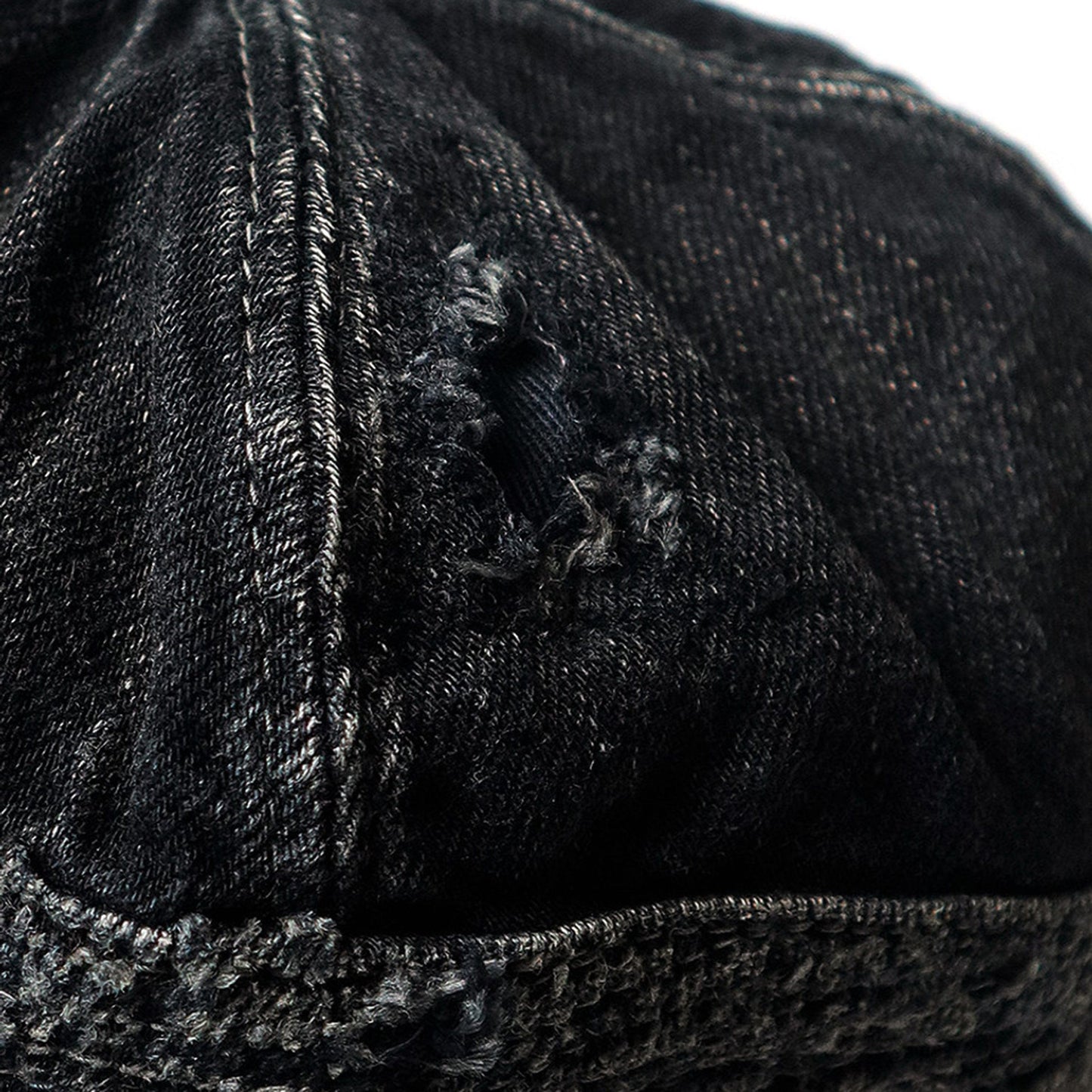 Kapital Headwear BLACK/BLACK / O/S 11.5OZ DENIM THE OLD MAN AND THE SEA CAP