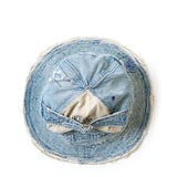 Kapital Headwear IDG / O/S 11.5OZ DENIM THE OLD MAN AND THE SEA HAT (CRASH REMAKE)