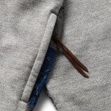 Kapital Hoodies & Sweatshirts GRADRELLE SWEATER KNIT X RAINBOWY QUILT 2-TONE BIG SWEATER