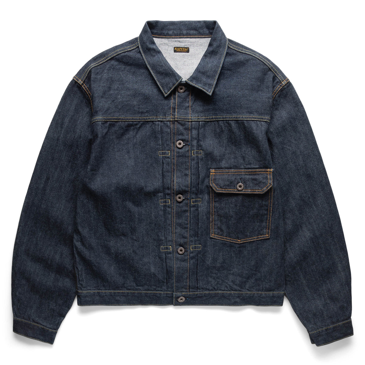14OZ DENIM 1ST JACKET ONE WASH | Bodega