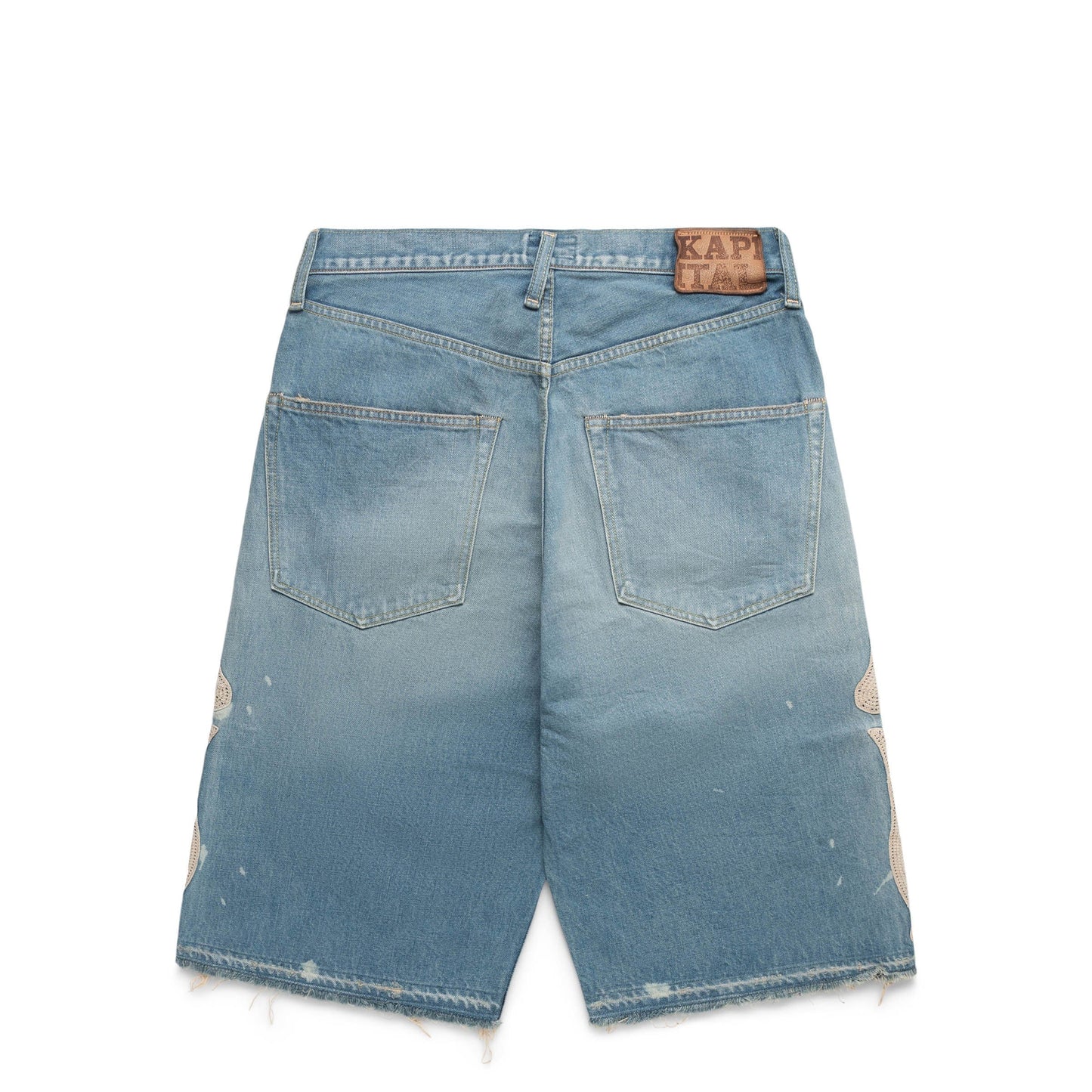 Kapital Shorts 14OZ DENIM 5P SHORTS (BONE)