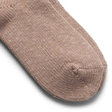 KAPITAL 56 YARNS COOKIE EMBROIDERY SOCKS BEIGE