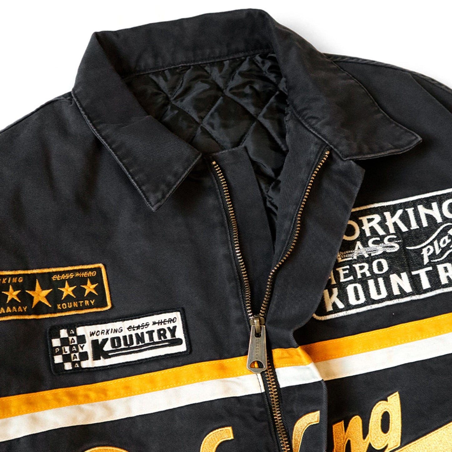 Kapital Outerwear CHINO AD RACING DRIZZLER JACKET