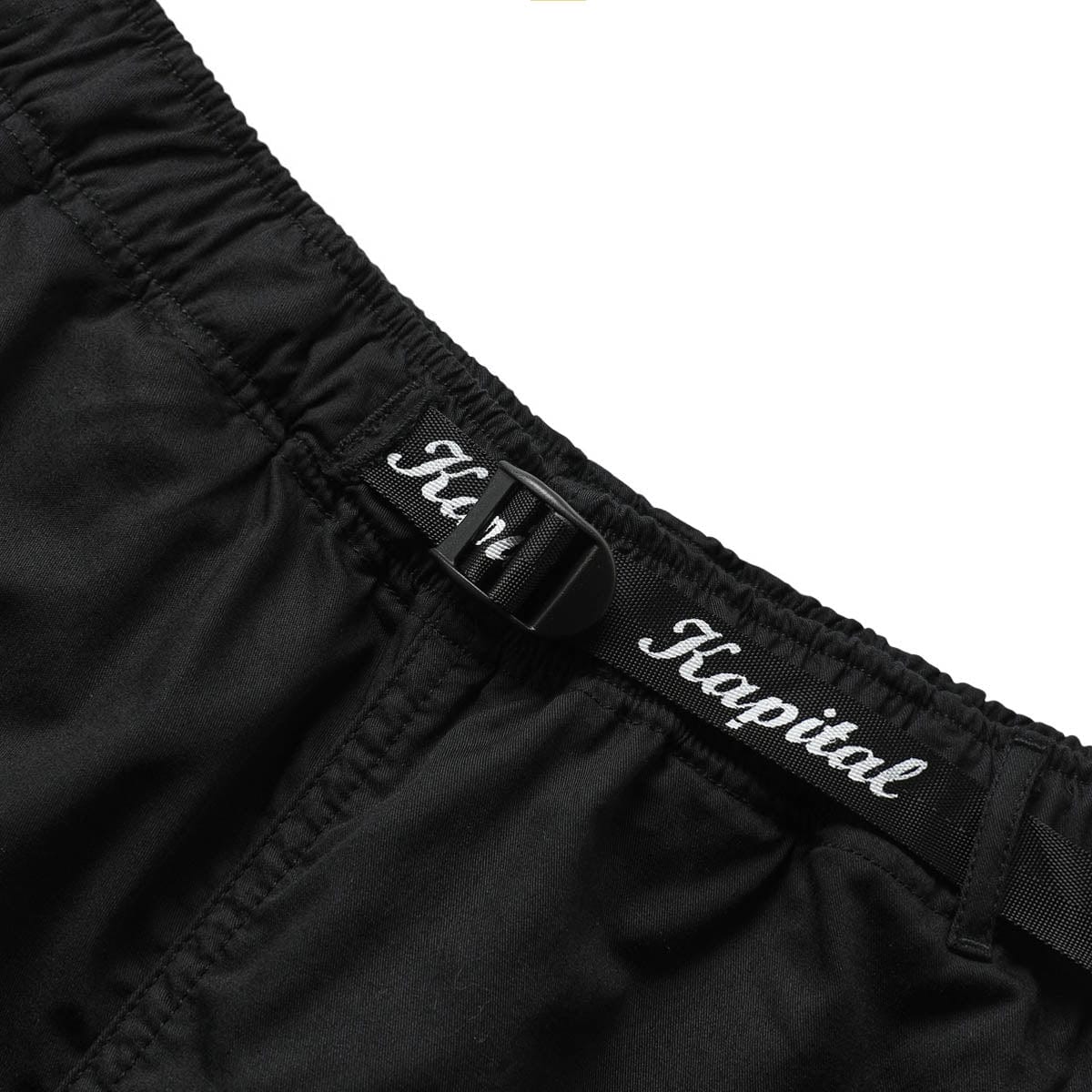 COMBED BURBERRY EASY SHORTS (RAINBOWY) BLACK/ORANGE | Bodega