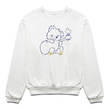 Kapital Hoodies & Sweatshirts ECO SWT KNIT CREW SWT (LITTLE BEAR & HARMONEY)