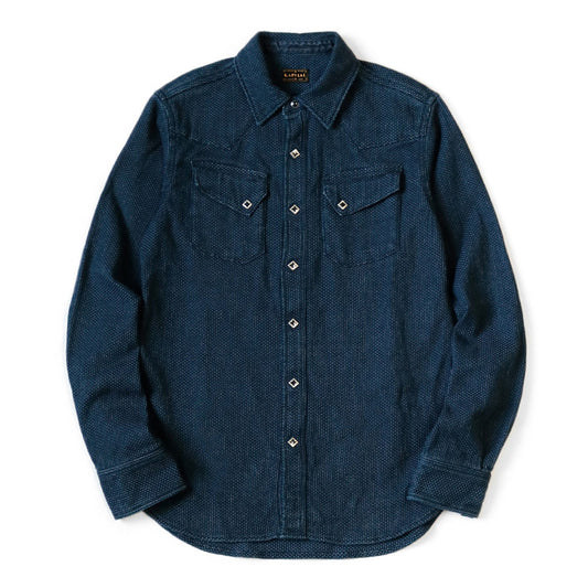 Kapital Shirts IDG GI CANVAS WESTERN SHIRT