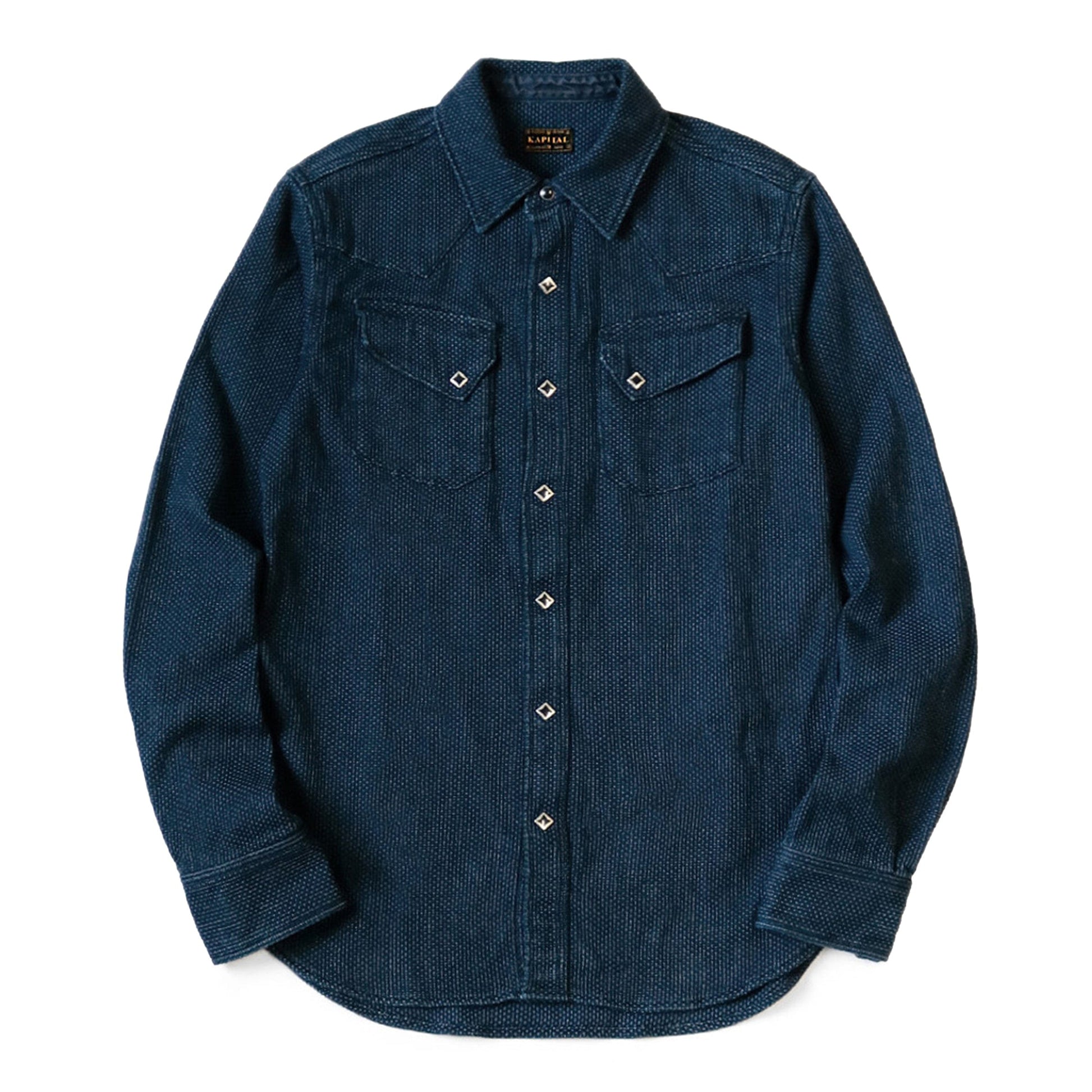 Kapital Shirts IDG GI CANVAS WESTERN SHIRT