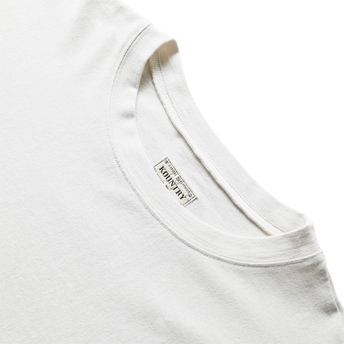 JERSEY 2TONES BIG POCKET T (BONE) TRICO | Bodega