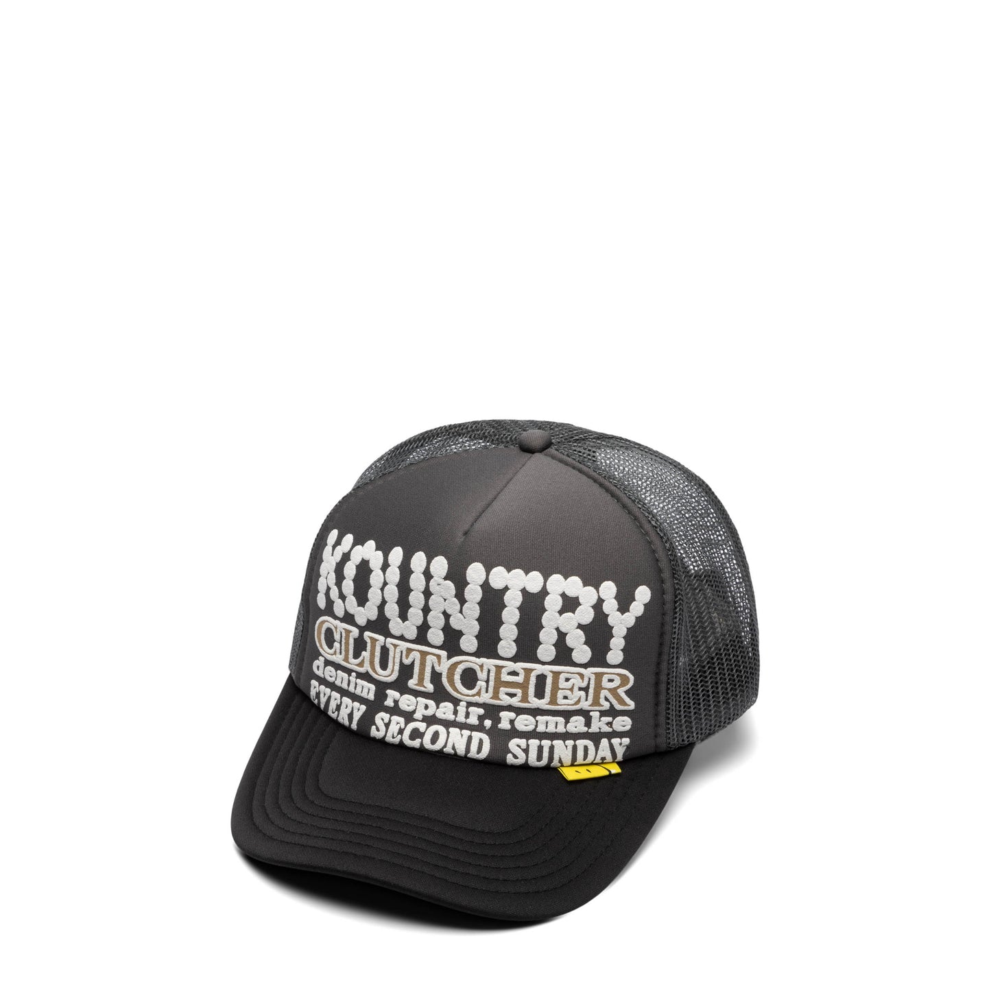 KAPITAL KOUNTRY PEARL CLUTCHER TRUCK CAP GREY/BLACK