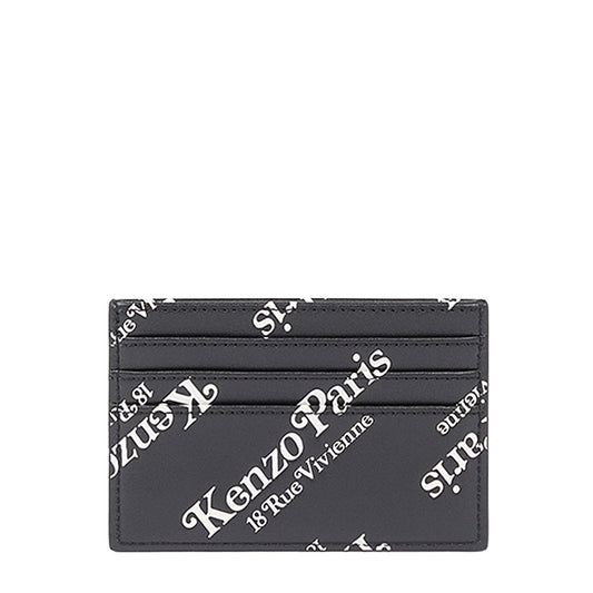 Kenzo Wallets & Cases BLACK / O/S KENZOGRAM CARD HOLDER
