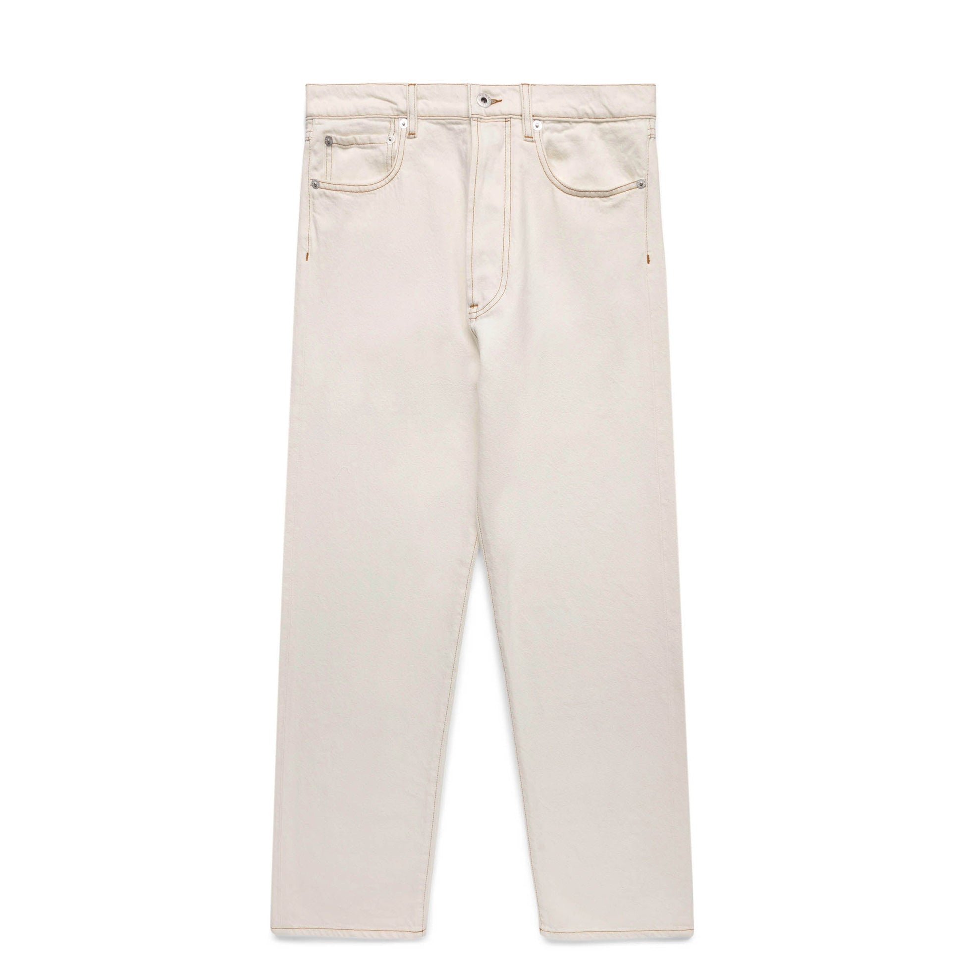 Kenzo Pants ASAGAO CROPPED STRAIGHT FIT JEANS