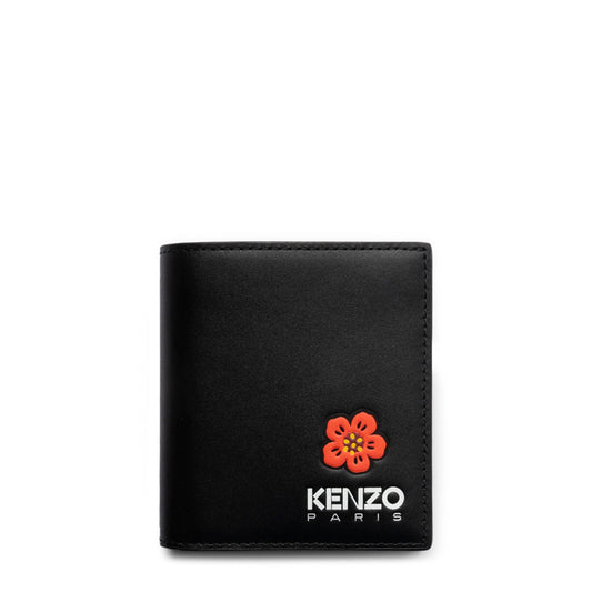 Kenzo red 3 products BLACK / O/S MINI FOLD WALLET
