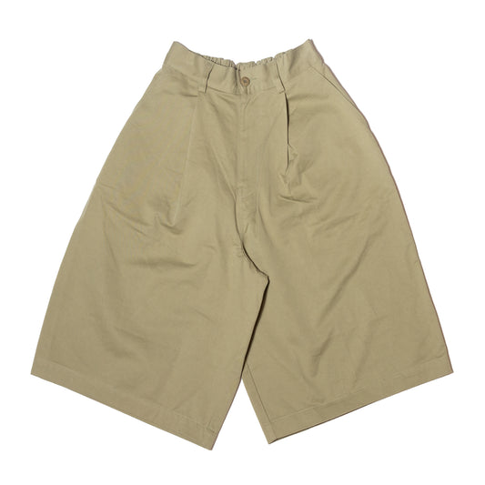 PINTUCK WIDE SHORTS