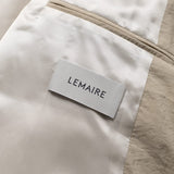 Lemaire Outerwear BELTED DB JACKET