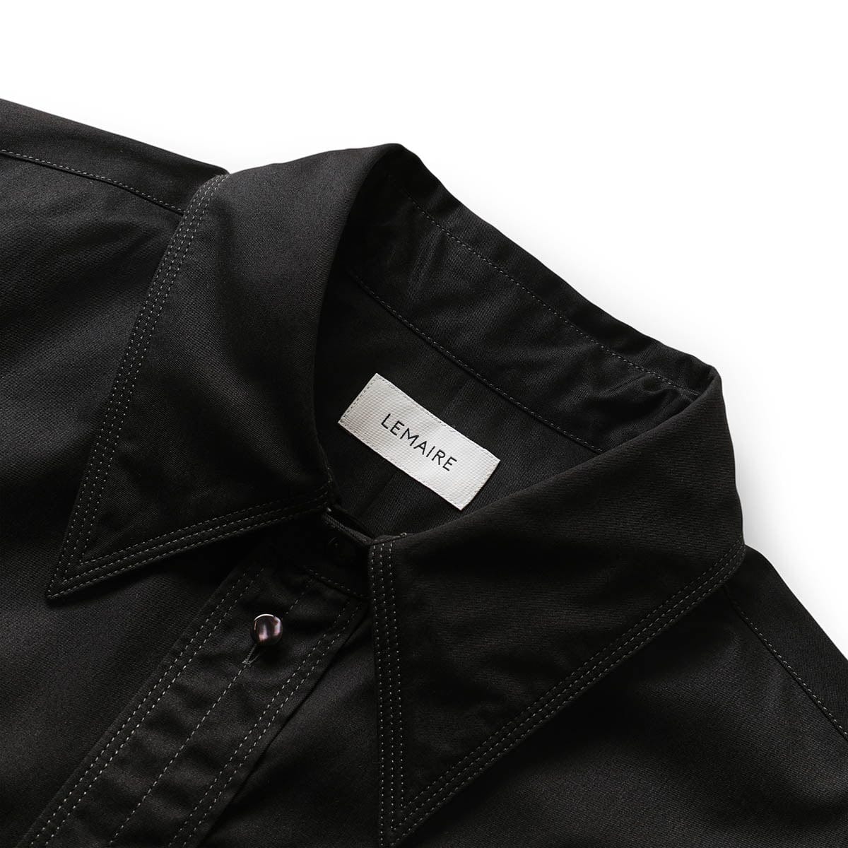 RELAXED WESTERN SHIRT BLACK | Bodega