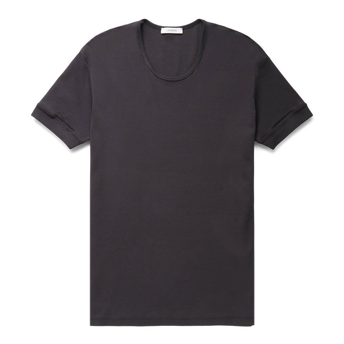 Lemaire T-Shirts RIBBED T SHIRT