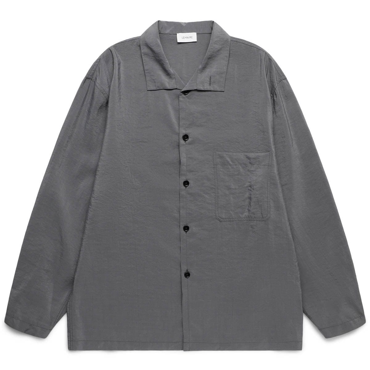 Lemaire Shirts STAND COLLAR SHIRT