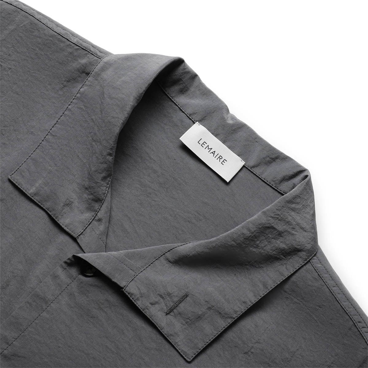 Lemaire Shirts STAND COLLAR SHIRT