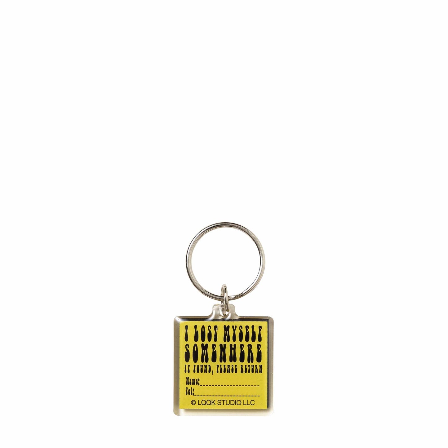 LQQK Studio Odds & Ends N/A / O/S I LOST MYSELF KEYCHAIN