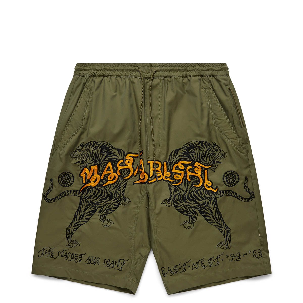 Maharishi Shorts MUAY THAI LOOSE TRACK SHORTS