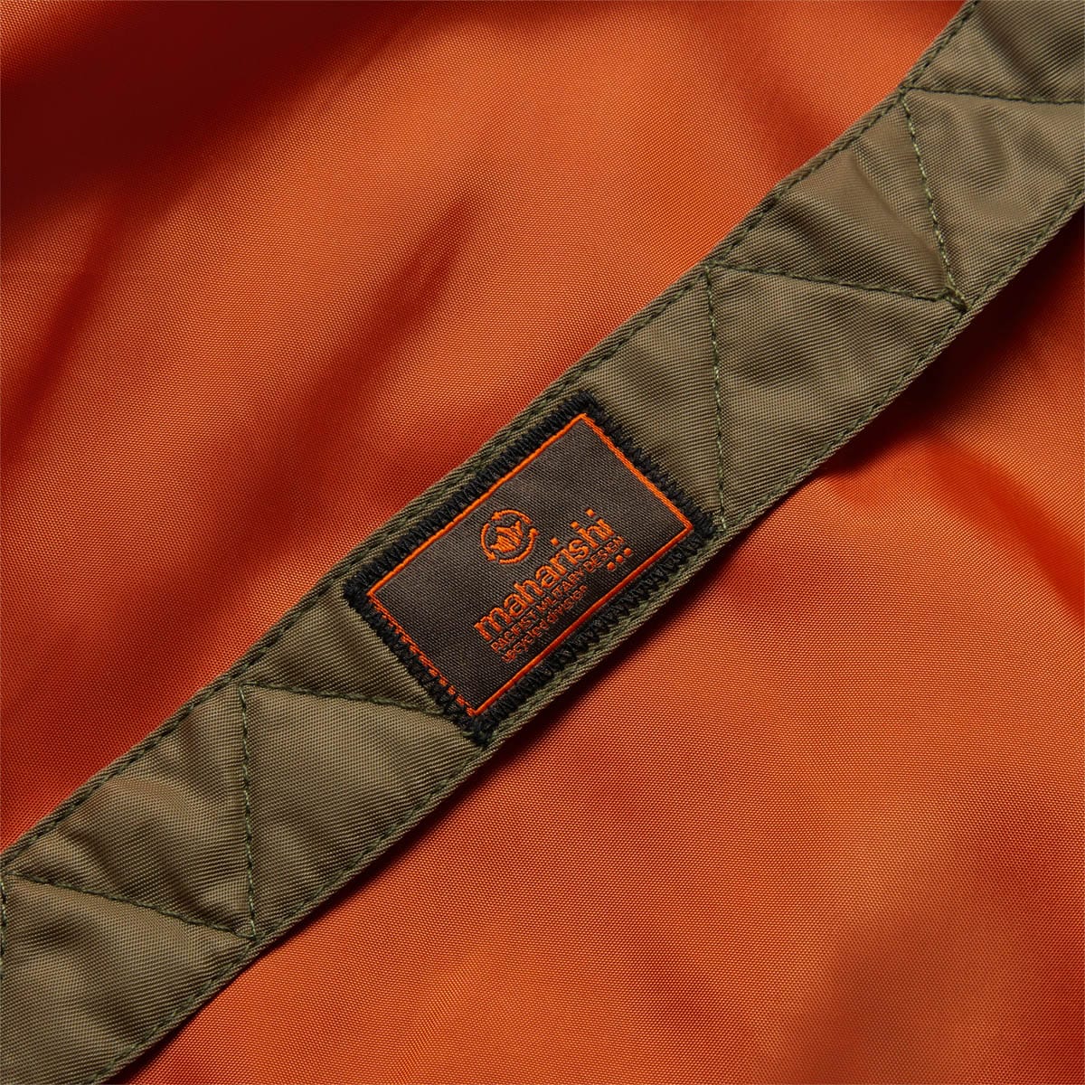 Maharishi Outerwear UPCYCLED WEP MA1 FLIGHT JACKET