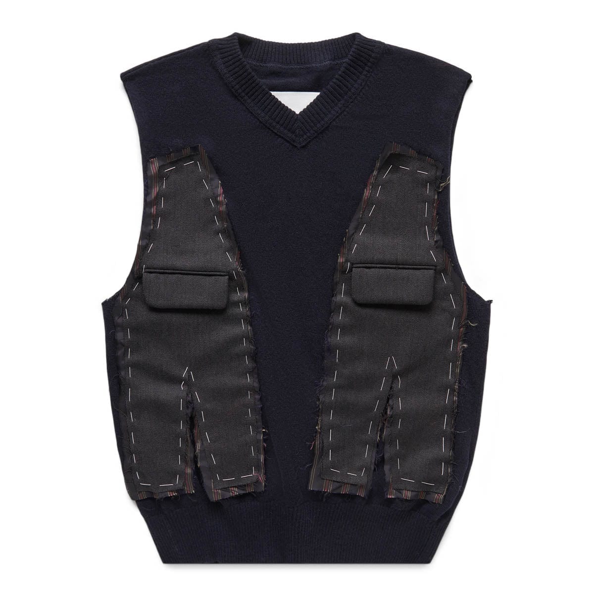 Maison Margiela Knitwear WORK-IN-PROGRESS VEST