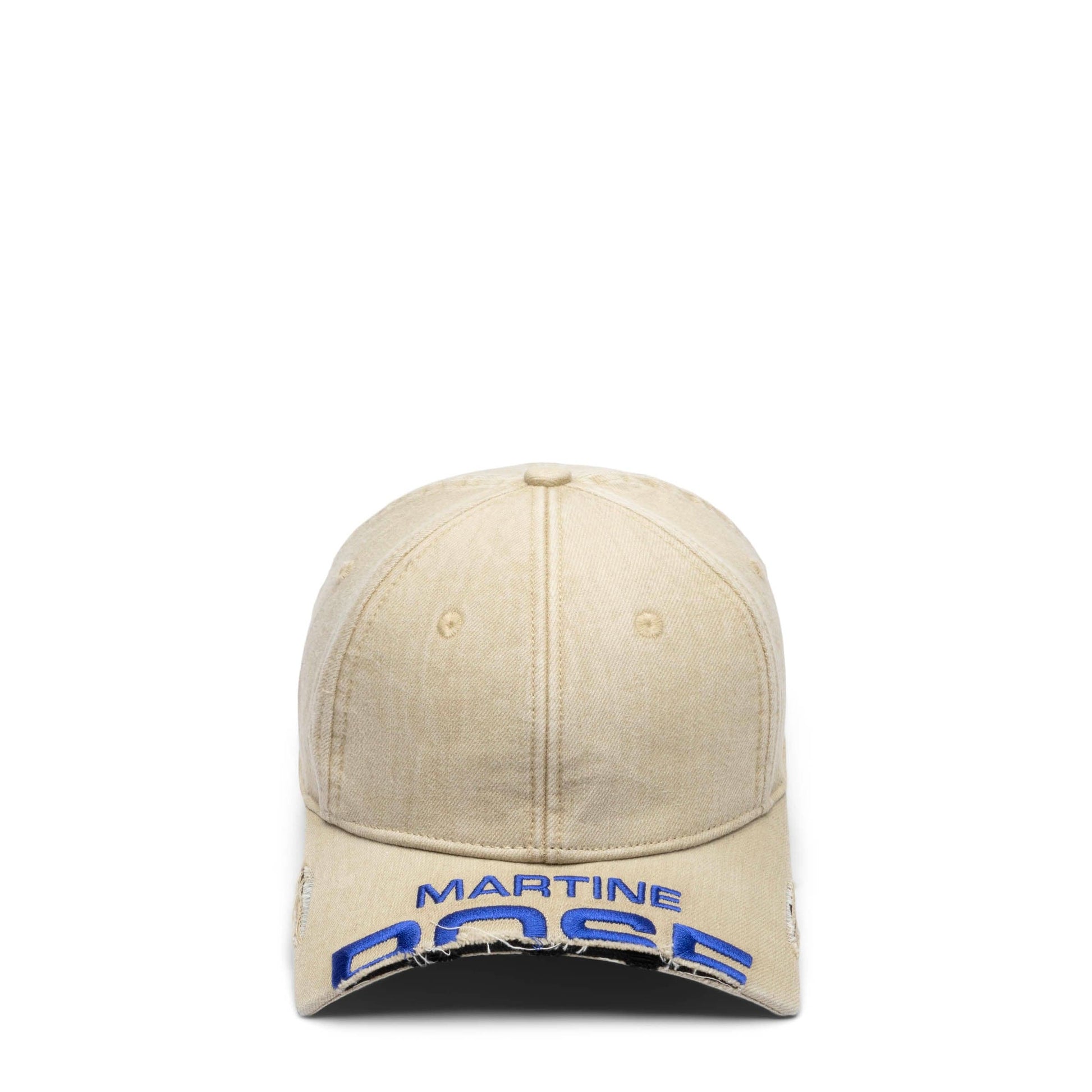 Martine Rose Headwear CREAM / O/S CUT PEAK CAP